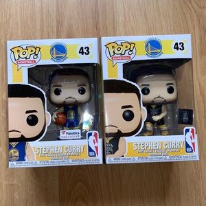 Steep Curry NBA Funko POP Bundle.